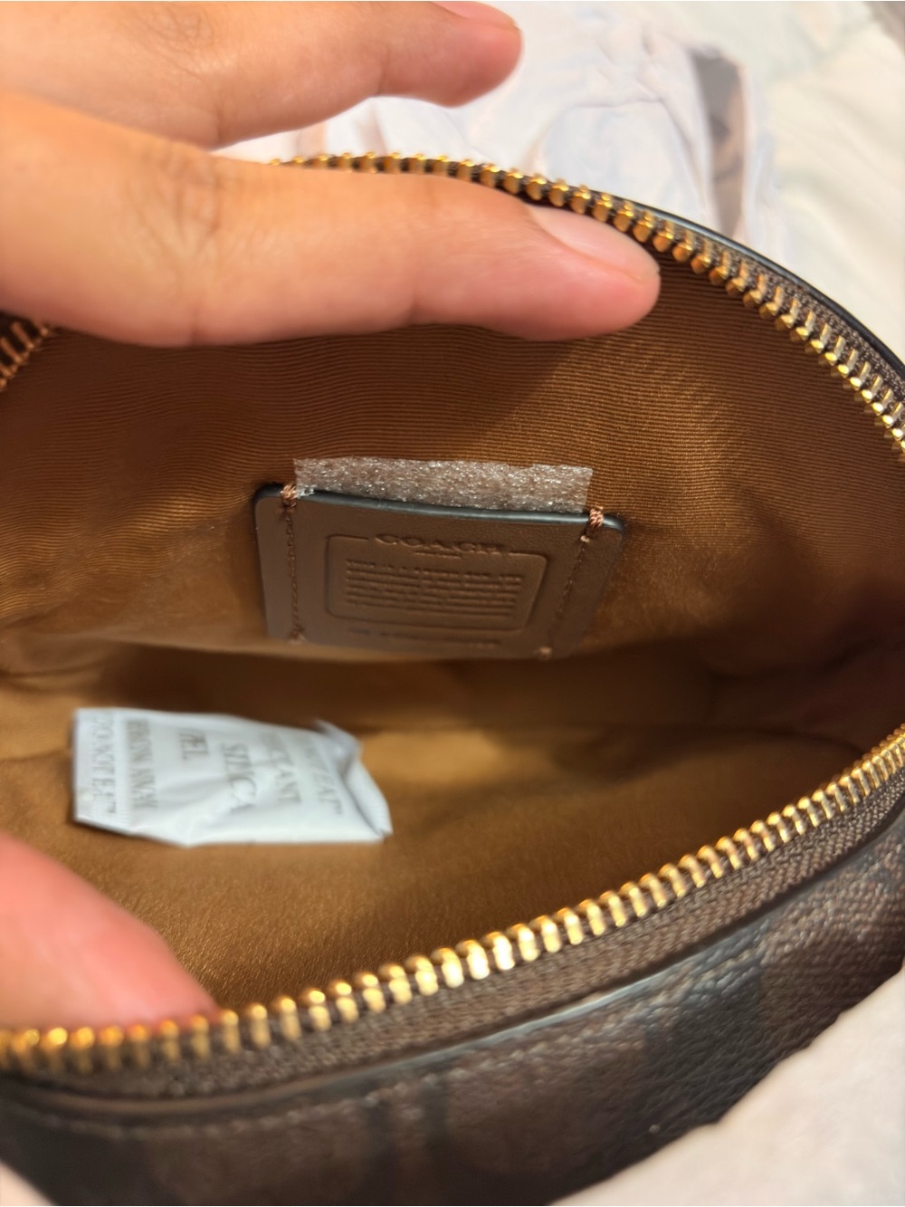 Coach Crossbody Bag Signature Canvas - Picture 6 of 14